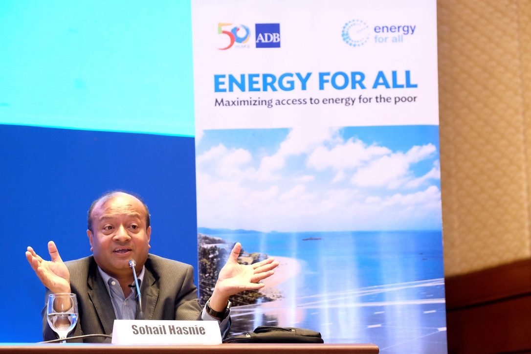 Panel discussion at the Asia Clean Energy Forum