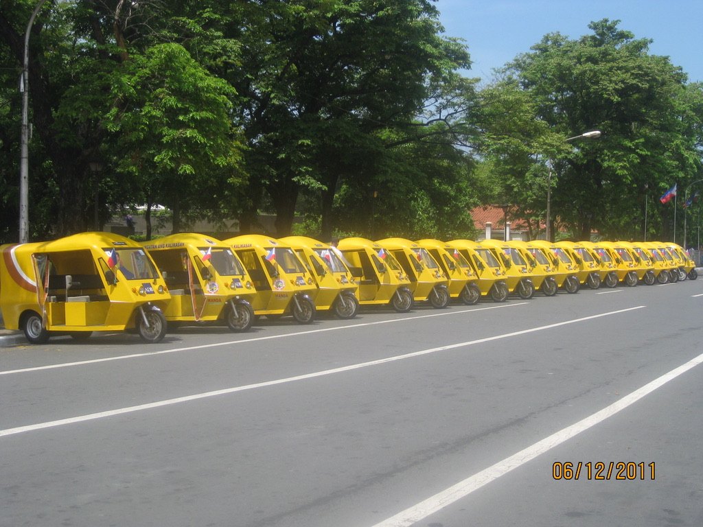 The pilot e-trike fleet, 2011